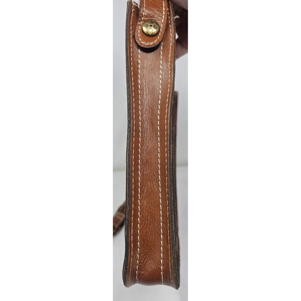 Patricia Nash Venezia Smooth Heritage Brown Crossbody Saddle Purse - Picture 2 of 16